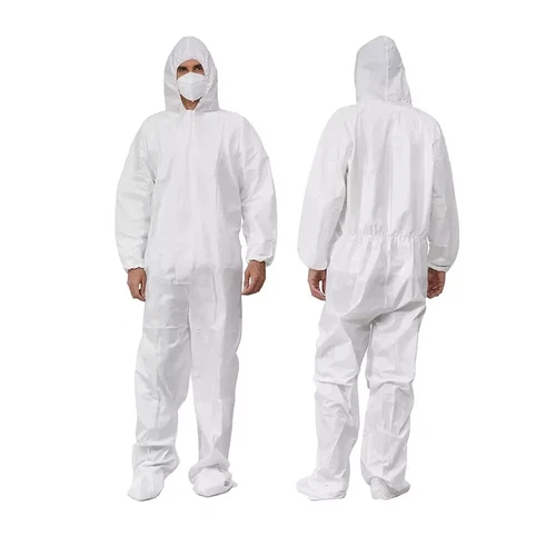  Disposable Protective Spray Painting Cleaning Coveralls Bunny Suits, 10 pk - product listing photo