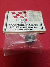 Vintage Robinson Racing RRP 1023 23-T 48-pitch steel al Pinion gear original NOS