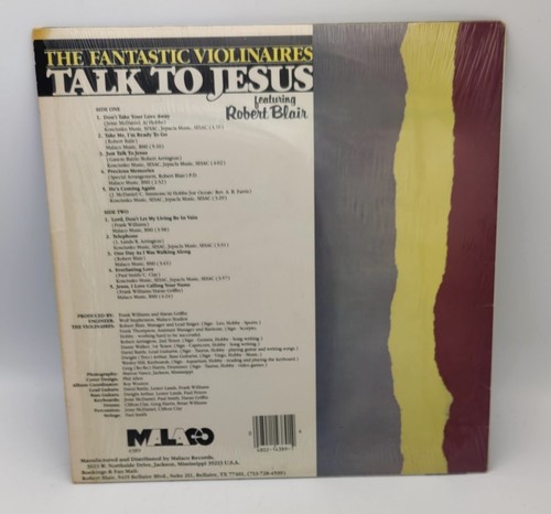 FUNK SOUL Gospel THE FANTASTIC VIOLINAIRES Robert Blair NM In Shrink Vinyl LP - Picture 4 of 5