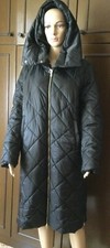 Reversible coat INTREND by  Max Mara Woman, black color, IT 50 DE 44 US 14 GB 16