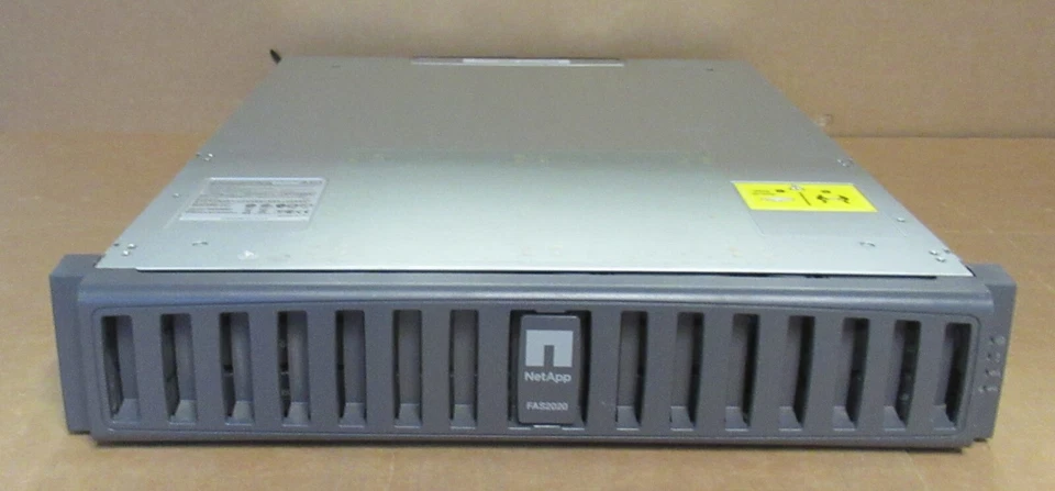 NetApp FAS2020 Filer iSCSI Storage Array Shelf 5.4TB HDD 2x 111-00237 Controller - Image 2 of 4