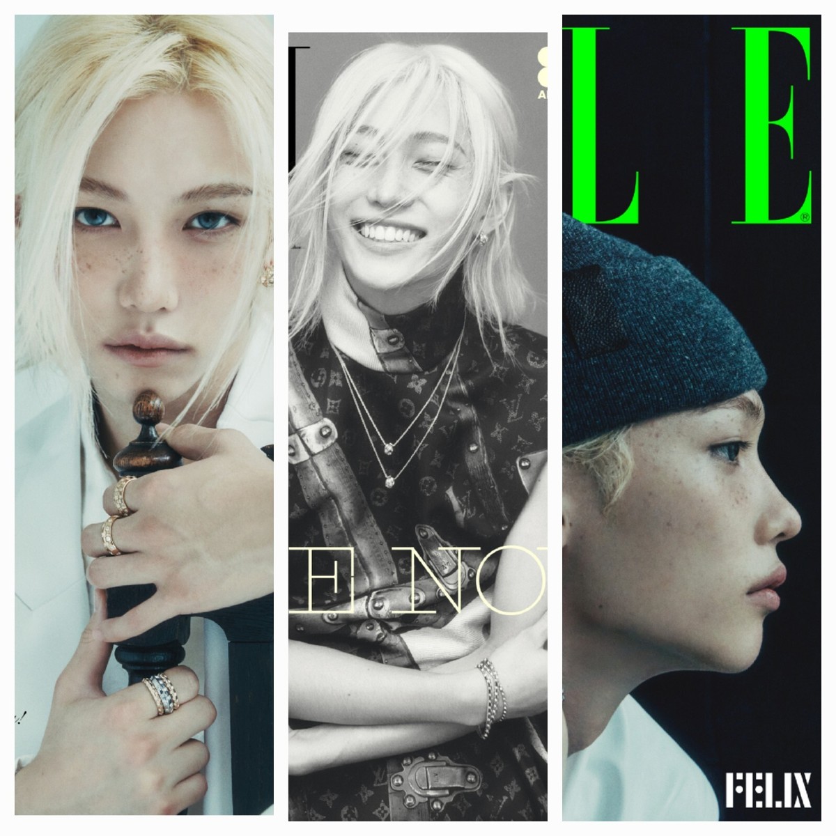 FELIX STRAYKIDS ELLE Korea 2024 11 NOVEMBER Magazine Edition STRAY