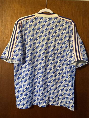 Original Manchester United 1990/1991 away snowflake 42-44 L shirt jersey - Picture 5 of 5