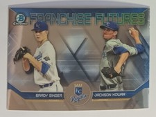 2018 Bowman Draft Chrome Franchise Futures Brady Singer Jackson Kowar #FF-KCR