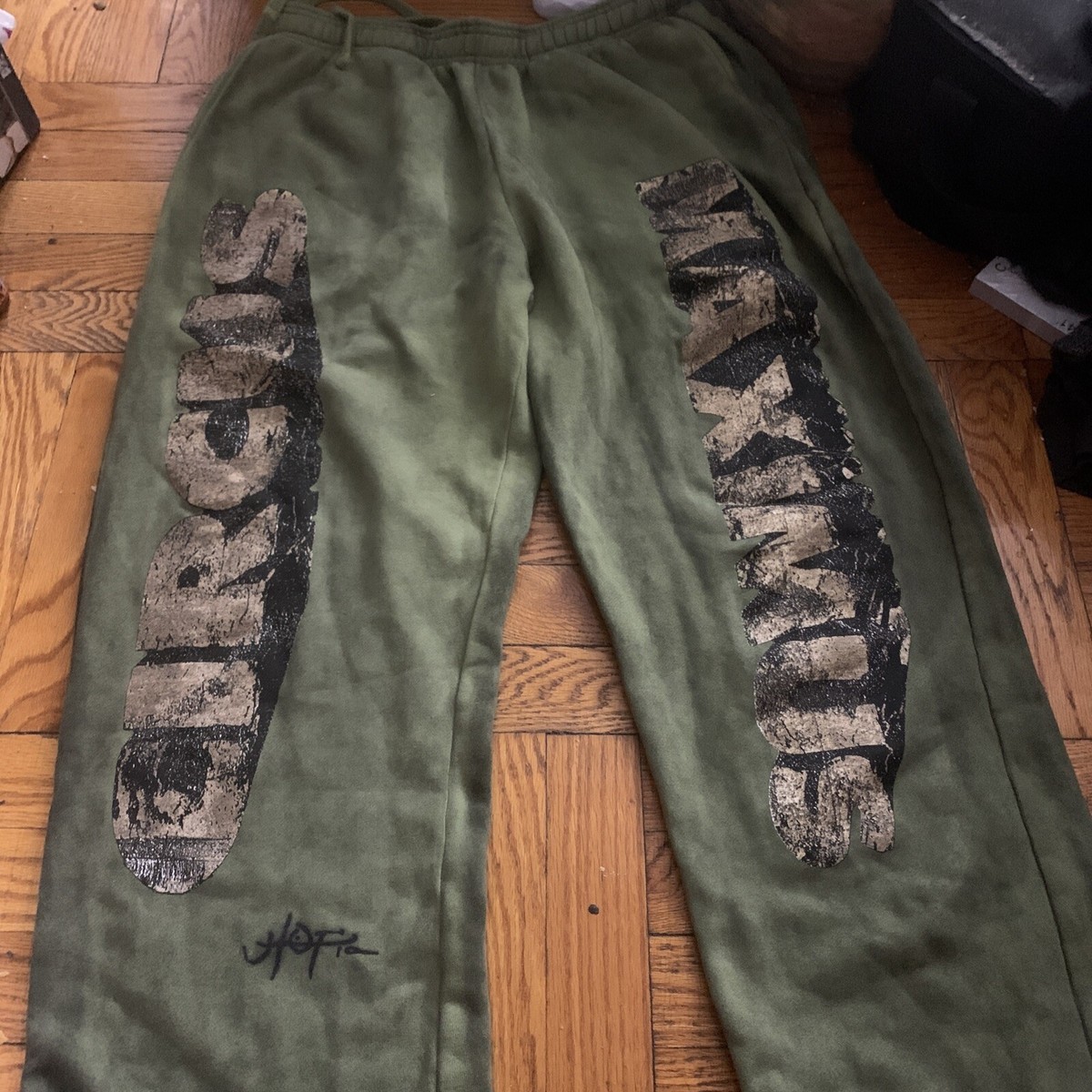 2023 Travis Scott Utopia Circus Maximus Tour Green Pants 2XL XXL