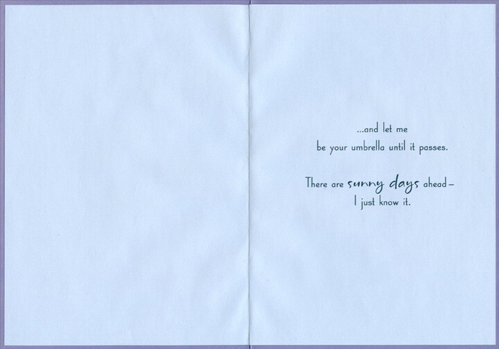 Cancer Support Greeting Card - "No One Should Have To Battle Cancer" Designer Card