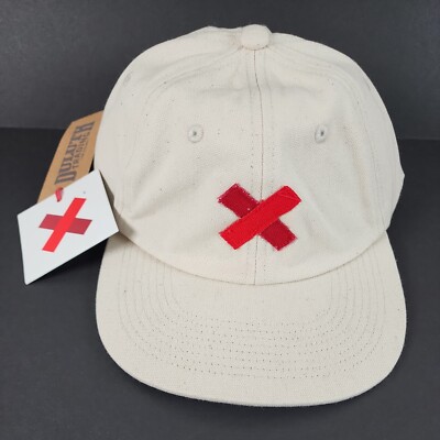 Best Made Co. Hat Duluth Trading Company Camp  Cap Baseball Natural X Cross USA