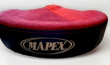 Mapex T865SER Saddle Top Double Braced Drum Throne w/ Red Cloth Top NO STAND