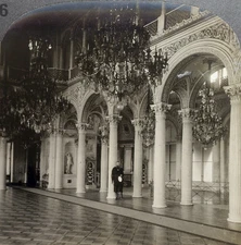 Keystone Stereoview in Winter Palace, Leningrad, Russia from 1920’s 100 Set #56