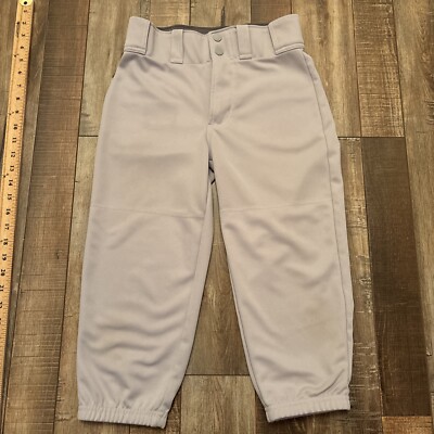 Mizuno Girls softball Pants Gray YL