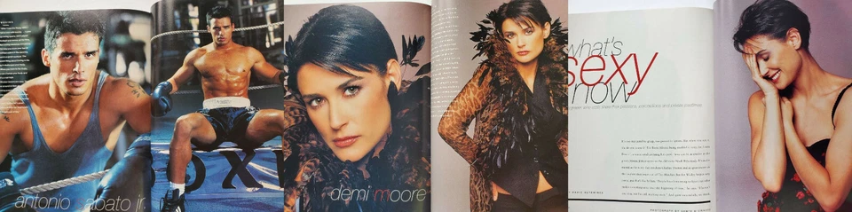 1997 INSTYLE mag DEMI MOORE Jon Bon Jovi DIANA ROSS Peta Wilson Jennifer LOPEZ - Image 2 of 4