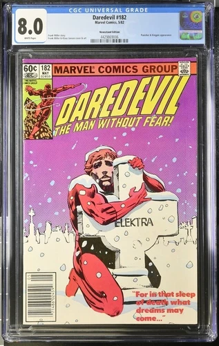 Daredevil #182 CGC 8.0 (1982) Punisher & Kingpin Graded | Marvel Comics