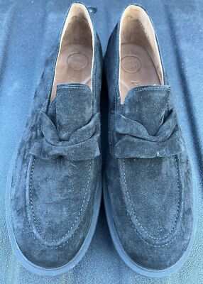 New Paul Green Sadie Loafer Flat Dress Shoes Black Suede Women's Size 7.5  $429 | eBay