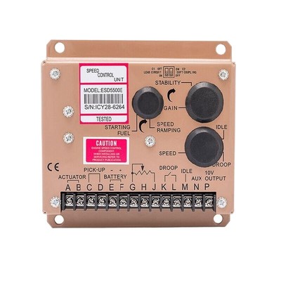 Speed board ESD5500e DC electronic governor, diesel generator set speed