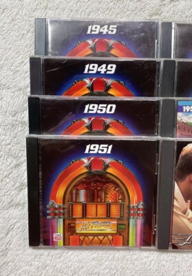 Your Hit Parade 💿 1940's & 50's COLLECTION CDs 8 DISCS !!!! | eBay
