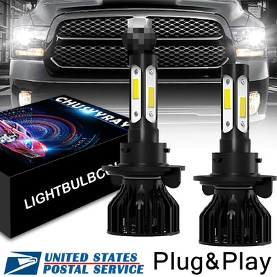 H13 9008 LED Headlight Kit for Dodge Ram 1500 2500 3500 2006-2012 High Low Beam H13 9008 LED Headlight Kit for Dodge Ram 1500 2500 3500 2006-2012 High Low Beam