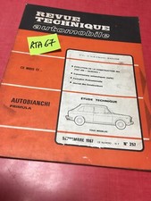 Revue technique Autobianchi 500