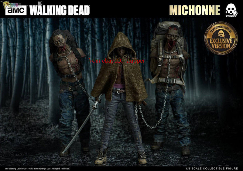 Threezero 3a Figzero Series 1/6 Michonne Pet Walker The Walking
