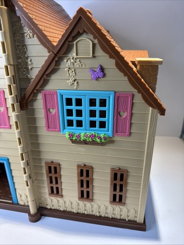 Li'l Woodzeez Honeysuckle Hillside Cottage House & Furniture Excellent Condition - Picture 14 of 20