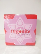 Orgonite Crystal Triple Money Pyramid Energy Generator Promotes Wealth and Prosp