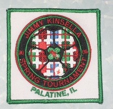 Jimmy Kinsella Spring Tournament Patch - Palatine Illinois