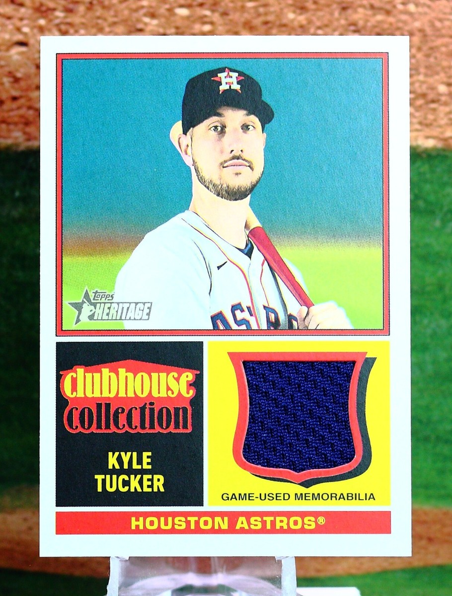 KYLE TUCKER - 2025 TOPPS HERITAGE CLUBHOUSE COLLECTION RELIC