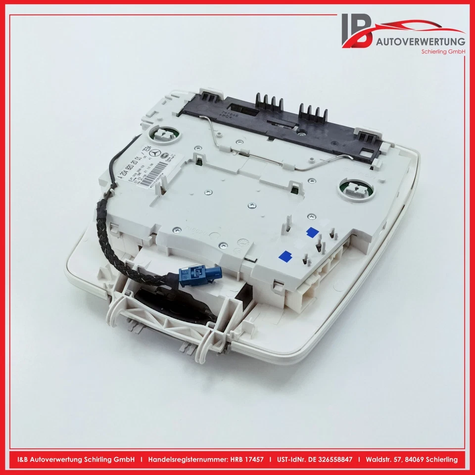 Lámpara de lectura interior MERCEDES BENZ CLASE C W204 C200 CDI A2048202001 HELLA Foto 3 de 4