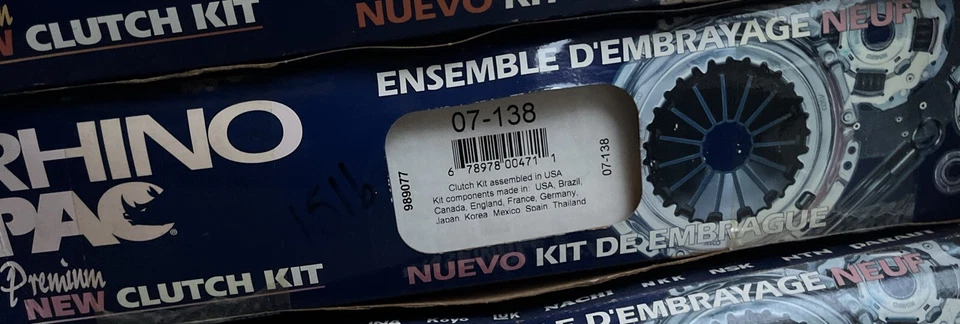For Ford Escape 2001-2004 RhinoPac Premium Clutch Kit 07-138 - Image 2 of 2