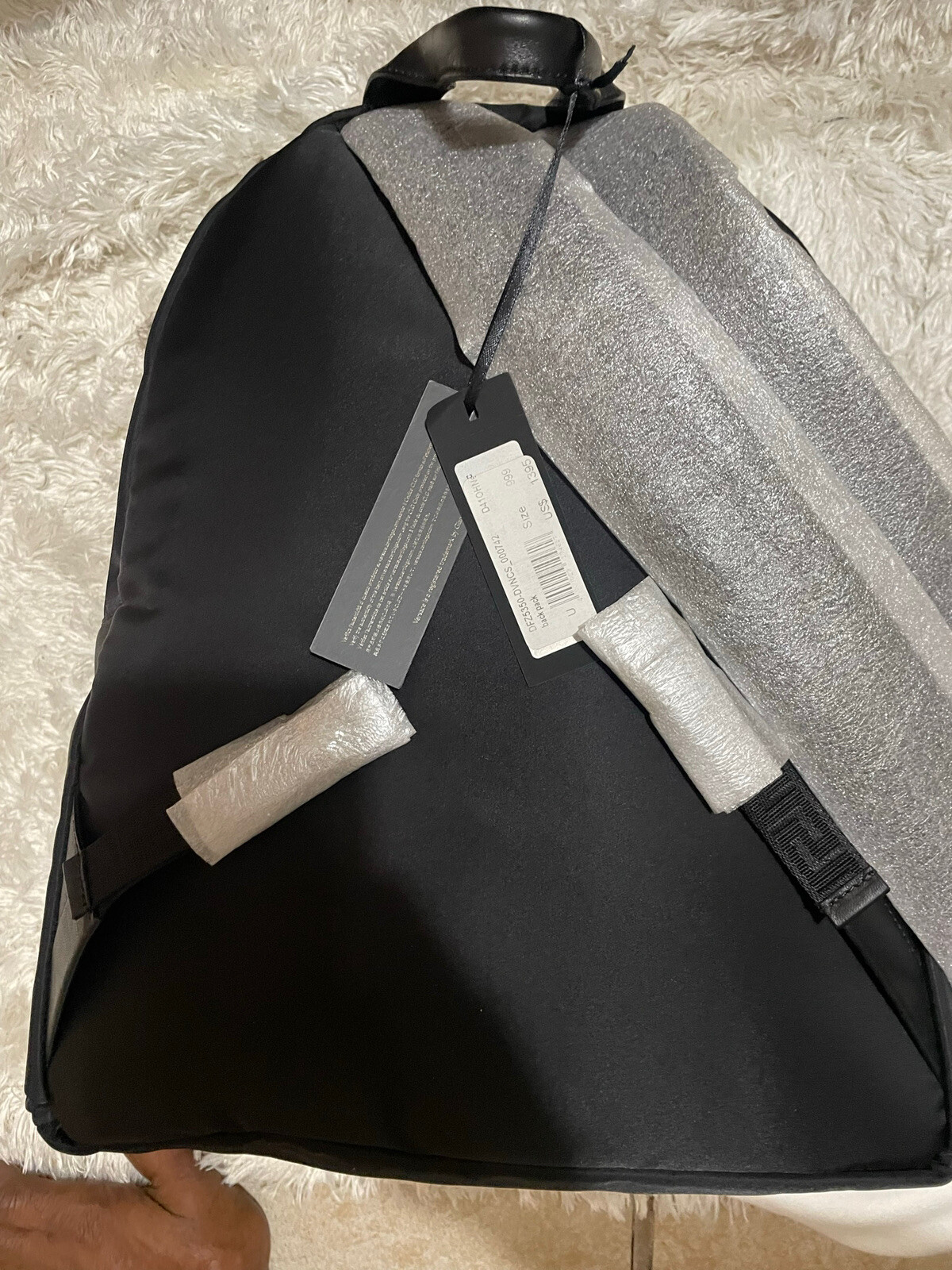 Versace Medusa Black Leather Backpack for Men - Stylish & Durable image 6
