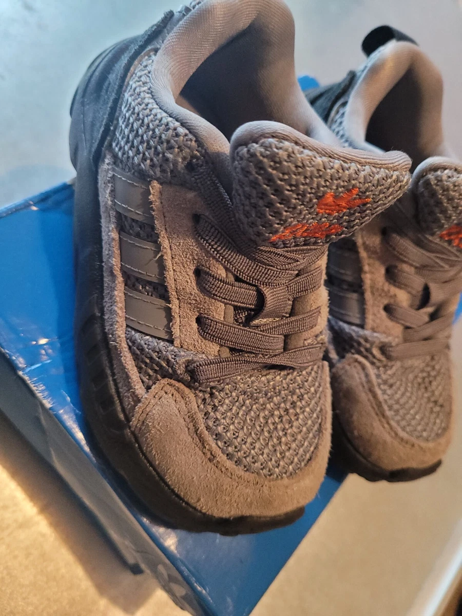 ADIDAS ORIGINALS INFANT BOYS ZX 22 TRAINERS GREY CORE BLACK UK 6.5K