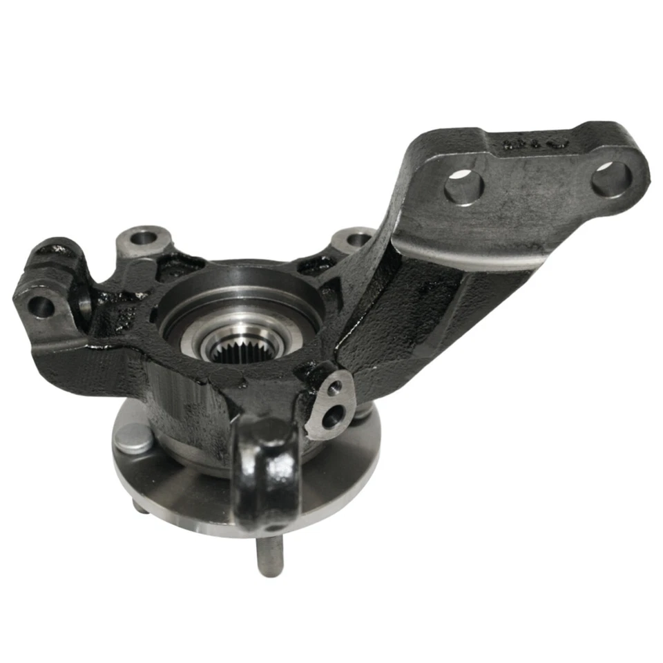 Conjunto de buje de cojinete de rueda de nudillos delanteros para Nissan Versa Note 2013-2019 Foto 4 de 4