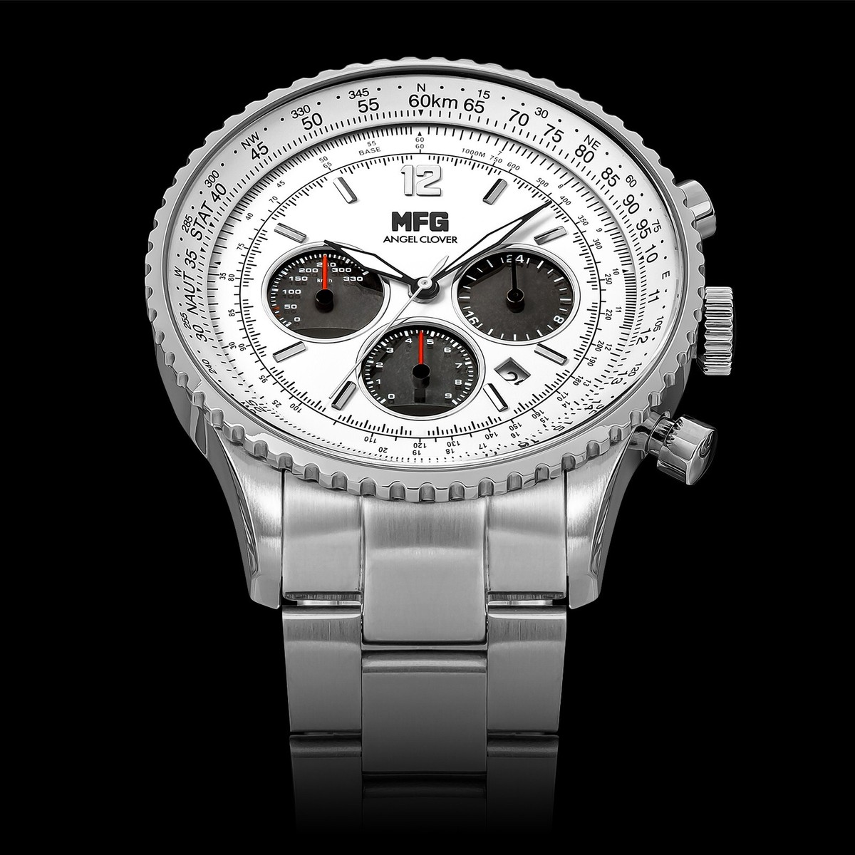 ANGEL CLOVER Watch Solar Men's NTS44MFG-PO MF GHOST Collaboration