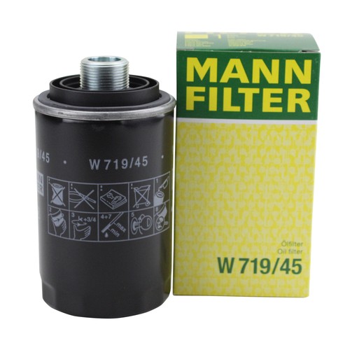 Mann W71945 Oil Filter for Audi VW 2.0L Turbo Engine 2008-2017 - Picture 7 of 8