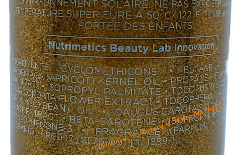 2 X 🌟 Nutrimetics Nutri Rich Body Satin Spray With Apricot Kernel Oil - NEW 🌟 - image 2 of 3