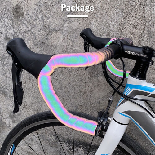 WEST BIKING Reflektierende Rennrad Fahrrad Lenkerband Radfahren Bar Tape Wrap - Bild 15 von 17