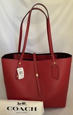 coach leopard print market tote