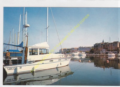 CPSM Corsica Corse 20217 Saint Florent Le Port Boat Edit Roc E Mare 2258