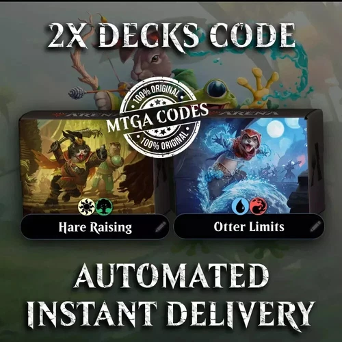 MTG Arena Code Card Starter Kit 2024 Bloomburrow - 2x Decks