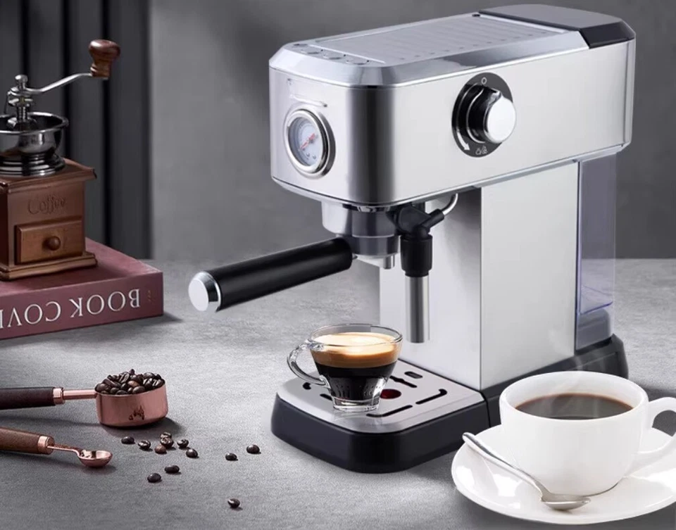 110-240V 15 Bar Italian Coffee Maker Espresso Coffee Machine 51mm Portafilter ⭐ - Image 2 of 4