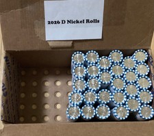 2026-D Nickel Roll 2 Roll lot