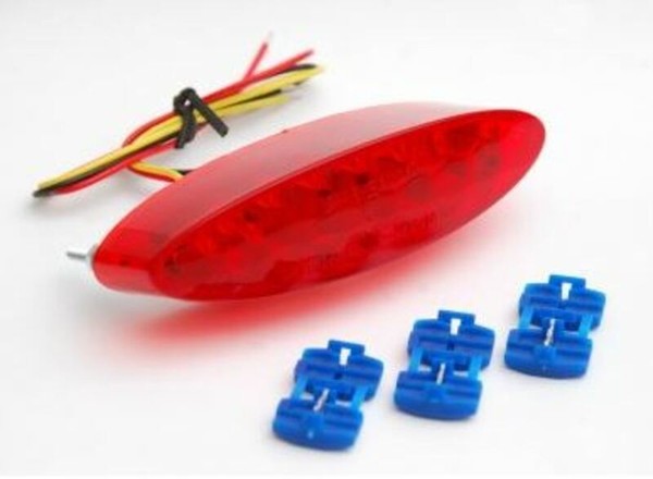Led-Kennzeichenbeleuchtung Von R&G Racing In Rot.-image