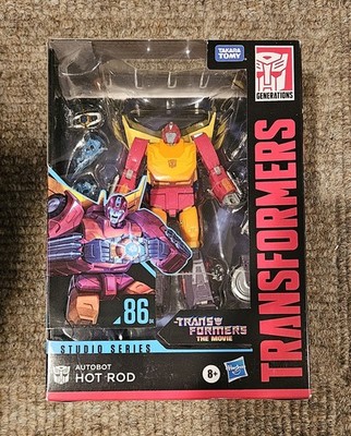 Hasbro Transformers Studio Series Hot Rod 86 Voyager Class Action Figure - F0712