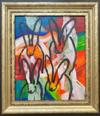 #ad Hunt Slomen Oil in Wood Signed $700.00