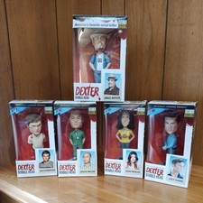 Dexter Bobblehead Lot (Dexter, Debra, Batista, Masuka, Quinn)