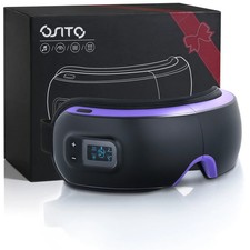 Eye Massager with Heat and Vibration Compression Rechargeable Bluetooth Music