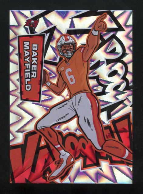 2025 Panini Absolute Baker Mayfield Kaboom #6 Vertical SSP