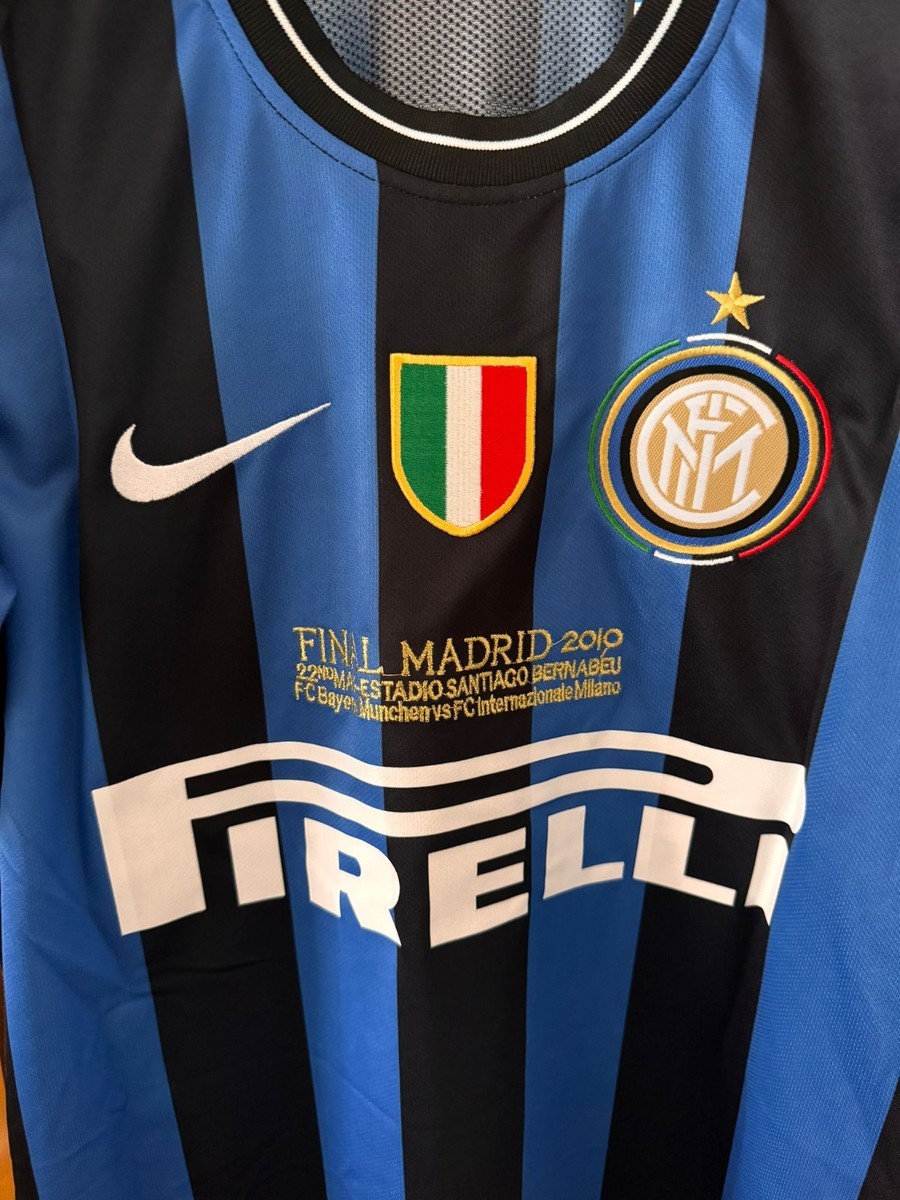 Retro Jersey Inter Milan 2010 Final Champions Football Shirt | eBay