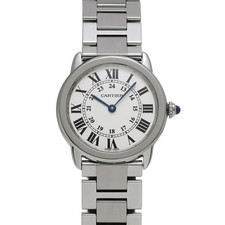 Used Cartier W6701004 Silver Ladies Watch from JAPAN
