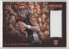 2014 Panini Rookies & Stars Rookie Materials AJ McCarron #1 1o3