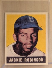 1997 Leaf  1948 Reprint #79 Jackie Robinson Dodger ROOKIE RC ICONIC /1948